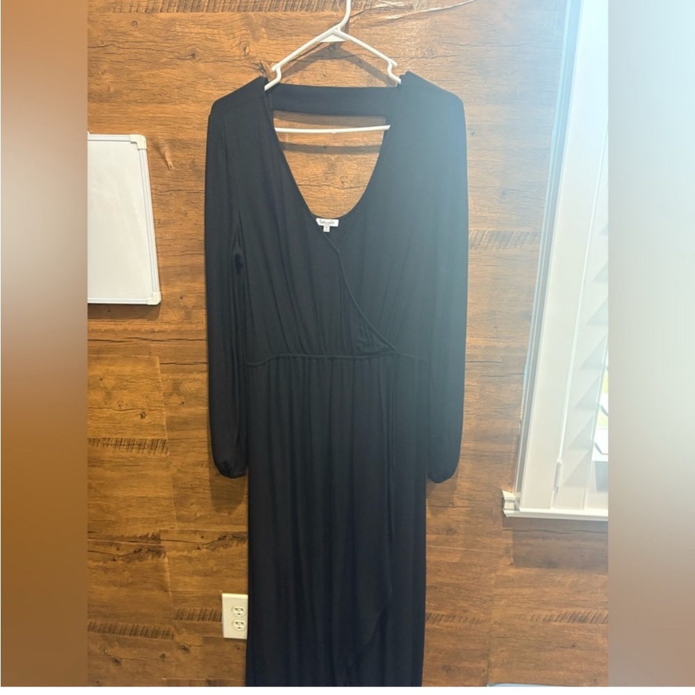 NWT Splendid Women’s Heavy Crepe Wrap Dress - Picture 6 of 11